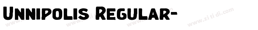 Unnipolis Regular字体转换 Unnipolis Regular字体转换